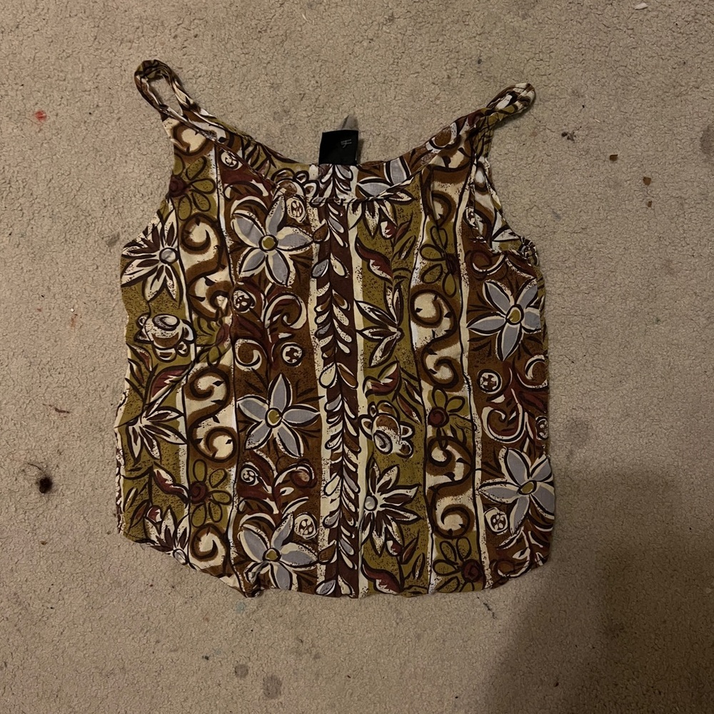 floral tank